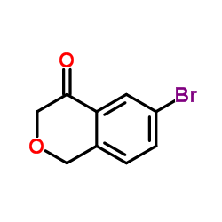 6-溴-4-异二氢色原酮结构式