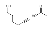 acetic acid,hex-5-yn-1-ol Structure