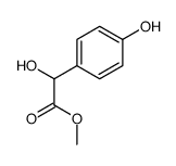 α,4-Dihydroxybenzeneacetic acid methyl ester结构式