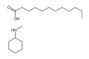 lauric acid, compound with N-methylcyclohexylamine (1:1) picture