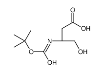 Boc-d-beta-高丝氨酸结构式