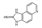 1H-咪唑并(4,5-f)喹啉-2-胺结构式