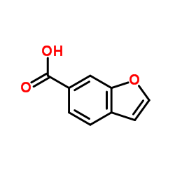 苯并呋喃-6-羧酸结构式