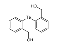 [2-[2-(hydroxymethyl)phenyl]tellanylphenyl]methanol Structure