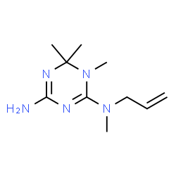 1,3,5-Triazine-2,4-diamine,1,6-dihydro-N,N,6,6-tetramethyl-N-2-propenyl-(9CI) Structure
