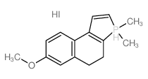 3,3-Dimethyl-4,5-dihydro-3H-3lambda(5)-benzo(e)phosphindol-7-yl methyl ether Structure