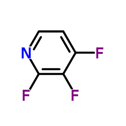 2,3,4-三氟吡啶结构式