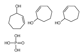 cyclohept-2-en-1-ol,phosphoric acid结构式