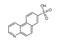 benzo[f]quinoline-8-sulfonic acid结构式