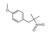 1-methoxy-4-(2-methyl-2-nitropropyl)benzene结构式