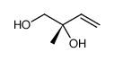 (2S)-2-methylbut-3-ene-1,2-diol结构式