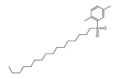 2-hexadecylsulfonyl-1,4-dimethylbenzene结构式