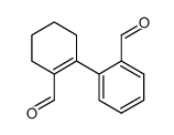 3,4,5,6-tetrahydro-[1,1'-biphenyl]-2,2'-dicarbaldehyde结构式