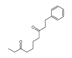 1-phenyldecane-3,8-dione Structure