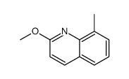2-甲氧基-8-甲基喹啉结构式