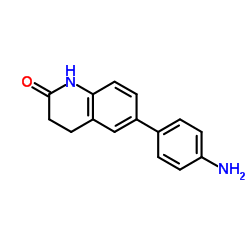6-(4-Aminophenyl)-3,4-dihydro-2(1H)-quinolinone Structure