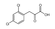 BENZENEPROPANOIC ACID, 2,4-DICHLORO-.ALPHA.-OXO- Structure
