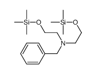 N-benzyl-2-trimethylsilyloxy-N-(2-trimethylsilyloxyethyl)ethanamine Structure