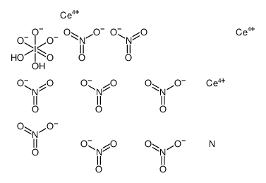 三[三硝酸铈(IV)]高碘酸结构式