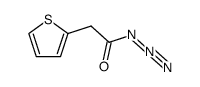 2-(thiophen-2-yl)acetyl azide Structure