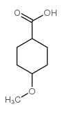 4-Methoxycyclohexanecarboxylic acid Structure