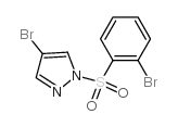 4-溴-1-(2-溴苯基磺酰基)-1H-吡唑图片