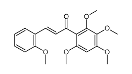 2,2',3',4',6'-pentamethoxychalcone Structure
