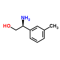 (2S)-2-Amino-2-(3-methylphenyl)ethanol Structure