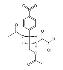 1,3-diacetylchloramphenicol结构式