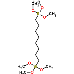 1,8-二三甲氧硅基辛烷结构式