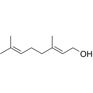 香叶醇; (E)-3,7-二甲基-2,6-辛二烯-1-醇图片