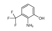 2-氨基-3-(三氟甲基)苯酚结构式