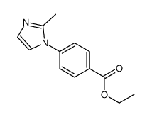 ethyl 4-(2-methylimidazol-1-yl)benzoate Structure