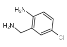 2-氨基甲基-4-氯苯胺结构式