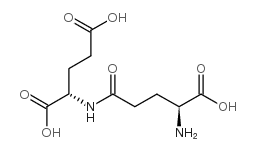 γ-L-谷氨酰-L-谷氨酸结构式