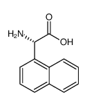 (S)-氨基-萘-1-乙酸结构式