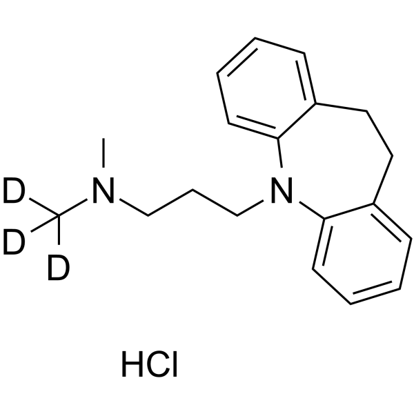 Imipramine-d3 hydrochloride Structure