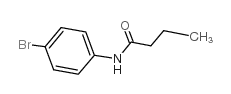 N-(4-溴苯基)丁酰胺结构式
