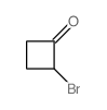 2-溴环丁烷-1-酮结构式