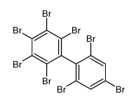 1,2,3,4,5-pentabromo-6-(2,4,6-tribromophenyl)benzene Structure
