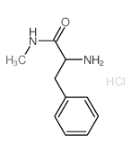 2-Amino-N-methyl-3-phenylpropanamide hydrochloride Structure