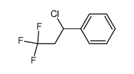 3-Chloro-1,1,1-trifluoro-3-phenylpropane Structure