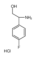 (S)-2-氨基-2-(4-氟苯基)乙醇盐酸盐结构式