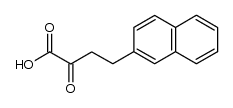 4-(naphthalen-2-yl)-2-oxobutanoic acid结构式