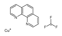 (1,10-Phenanthroline)(trifluoromethyl)copper(I) Structure