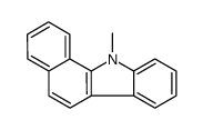 11-Methyl-11H-benzo[a]carbazole结构式
