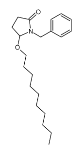 1-benzyl-5-decoxypyrrolidin-2-one Structure