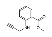 Benzoic acid, 2-(2-propynylamino)-, methyl ester (9CI) Structure