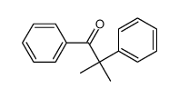 2-methyl-1,2-diphenyl-1-propanone结构式