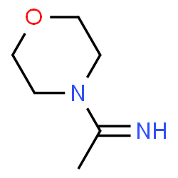 Morpholine, 4-(1-iminoethyl)- (9CI) Structure